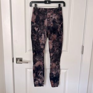 lululemon unlimit high rise diamond dye, sz 6